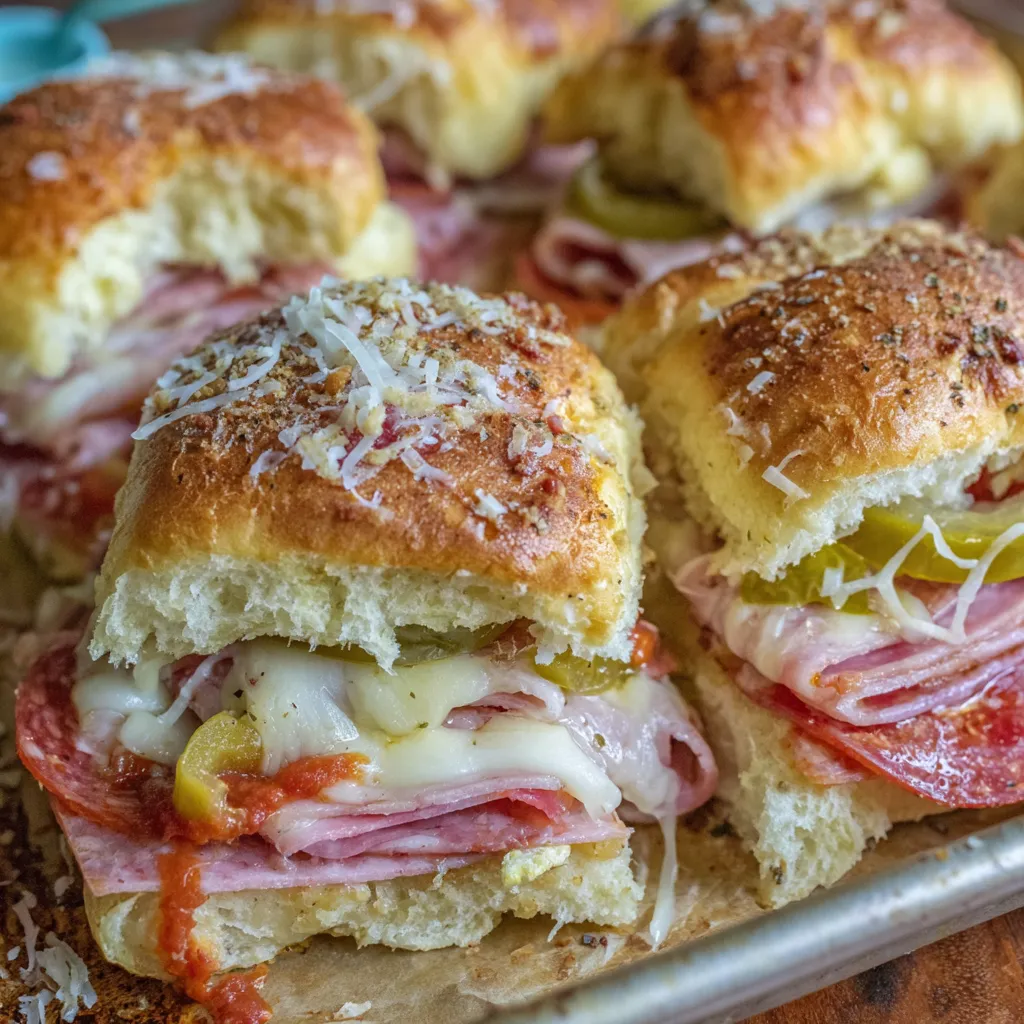 Hot Italian Sub Sliders