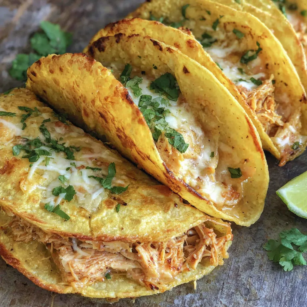 Crispy Chicken Tacos