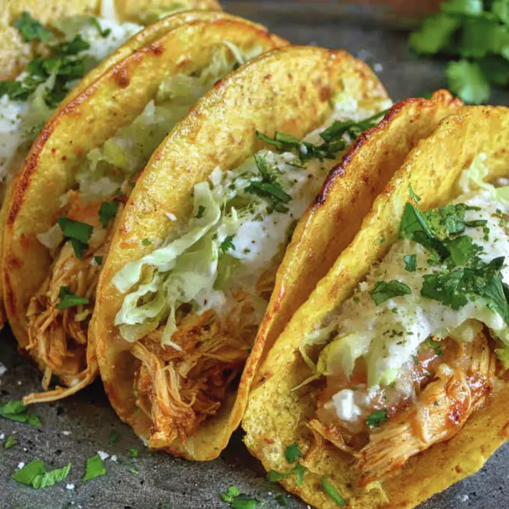 Crispy Chicken Tacos