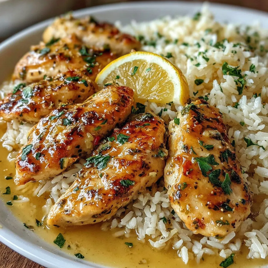 For the Chicken Scampi: