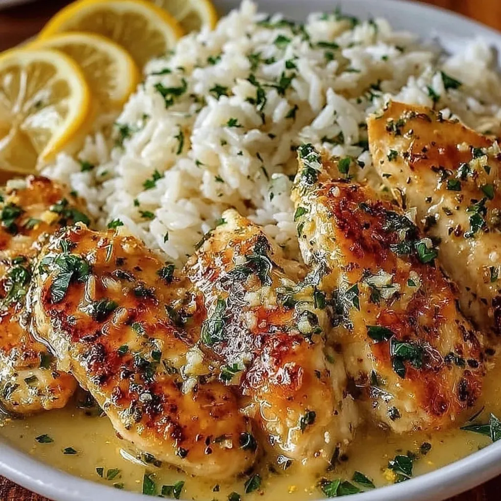 For the Chicken Scampi: