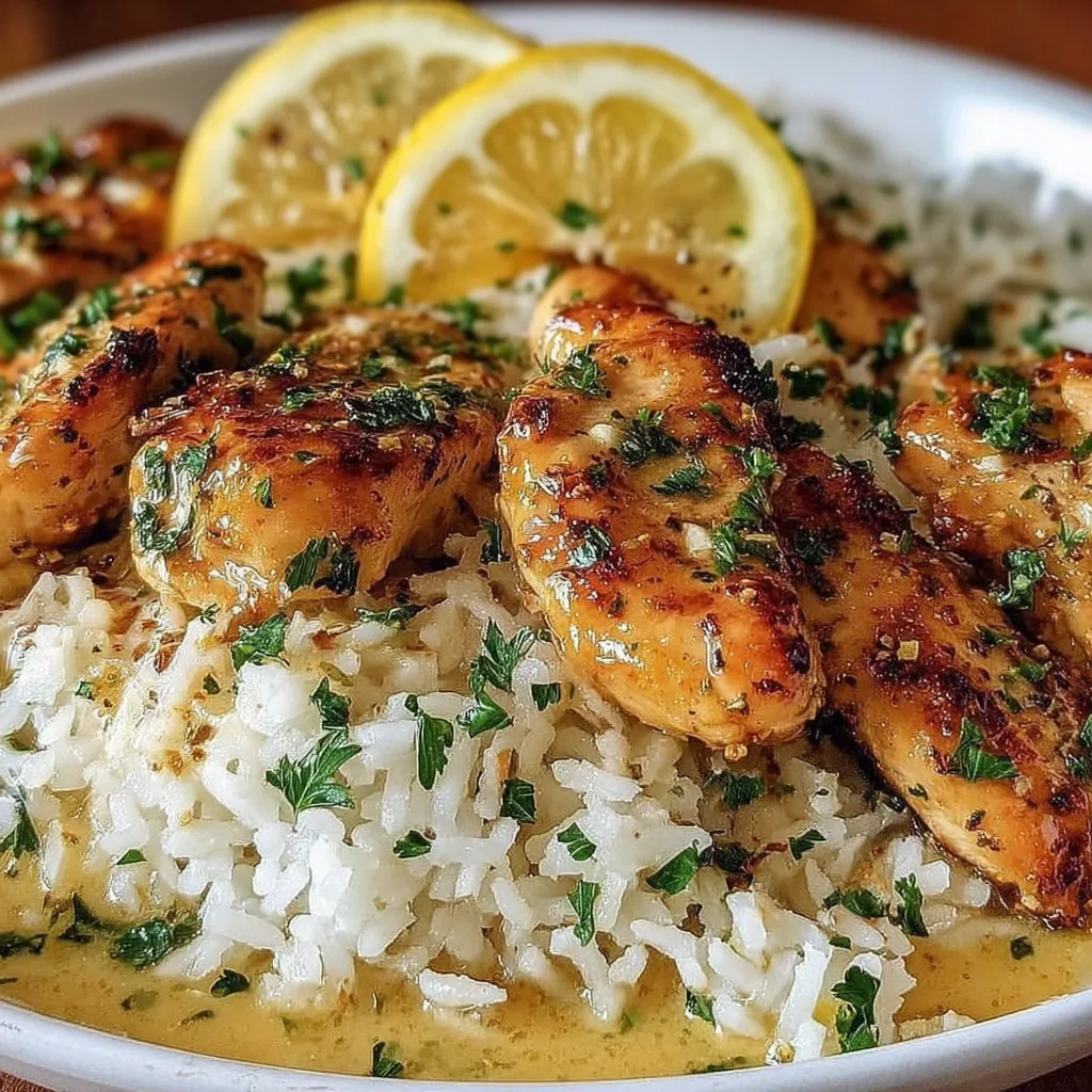 For the Chicken Scampi: