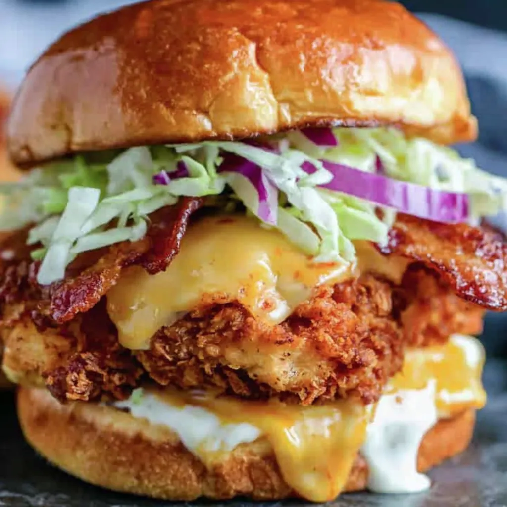 Spicy Buttermilk Crispy Chicken Sandwich