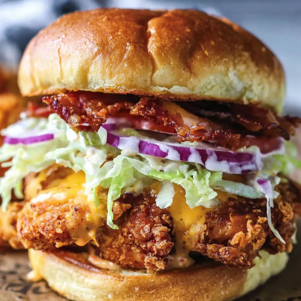 Spicy Buttermilk Crispy Chicken Sandwich