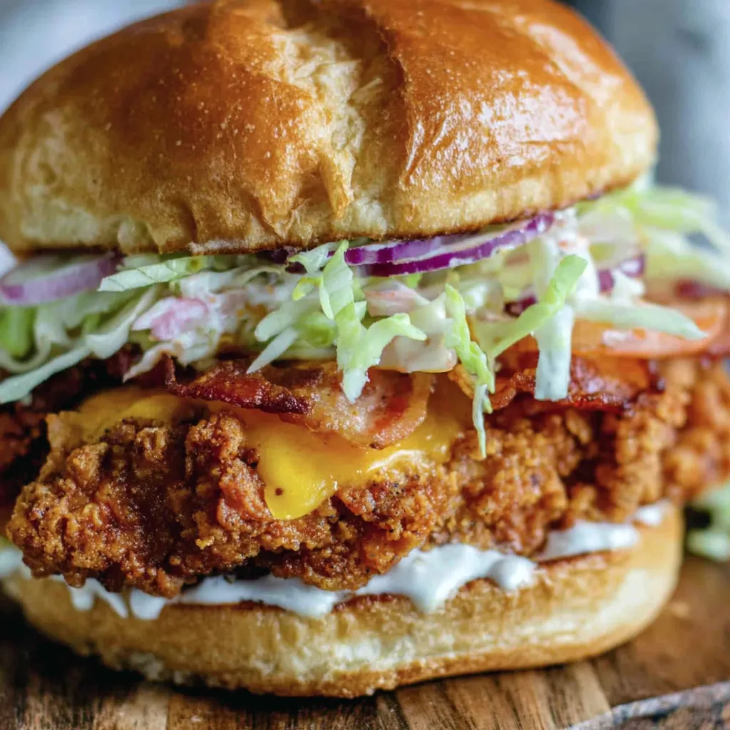 Spicy Buttermilk Crispy Chicken Sandwich