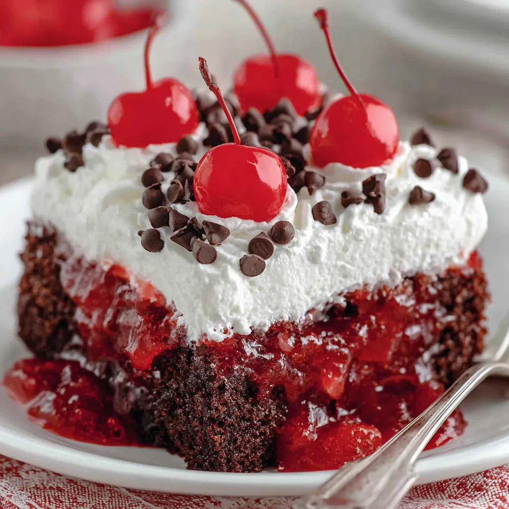 Black Forest Poke Cake
