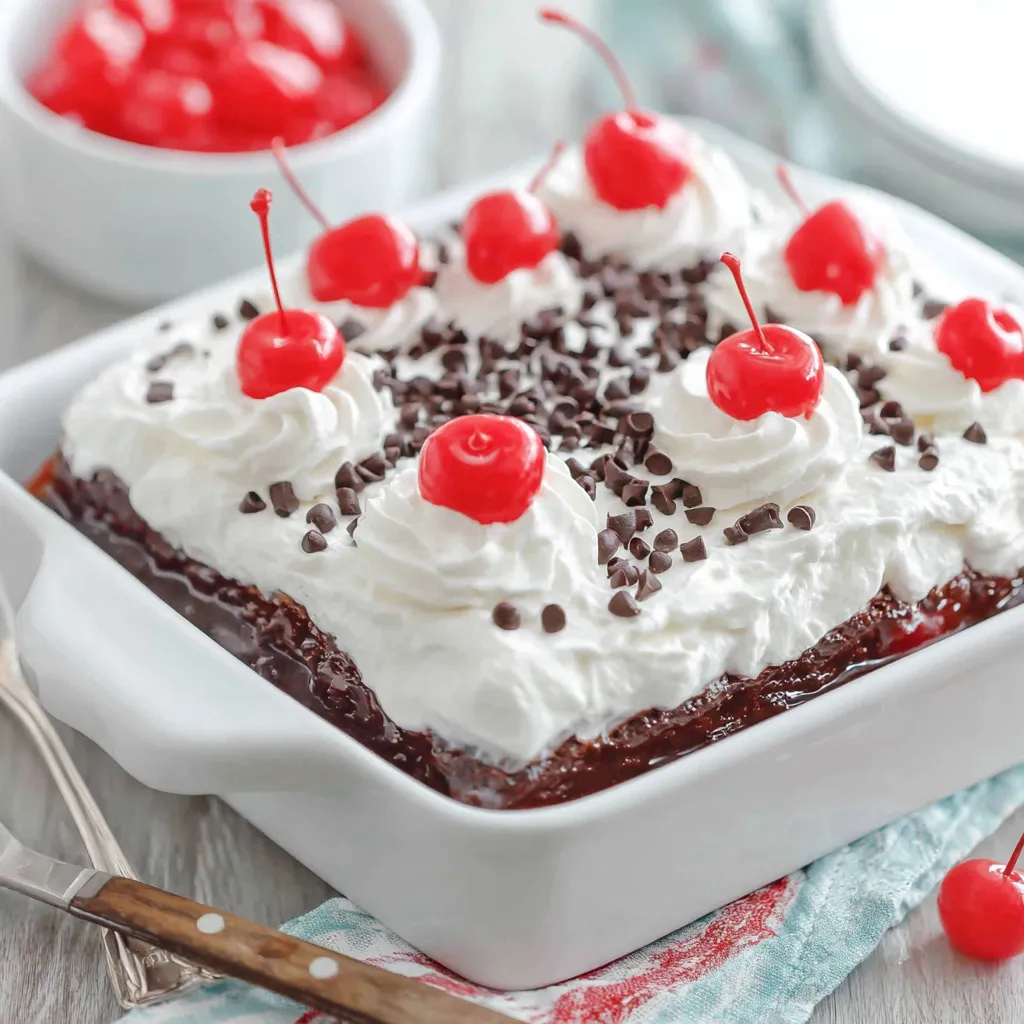 Black Forest Poke Cake