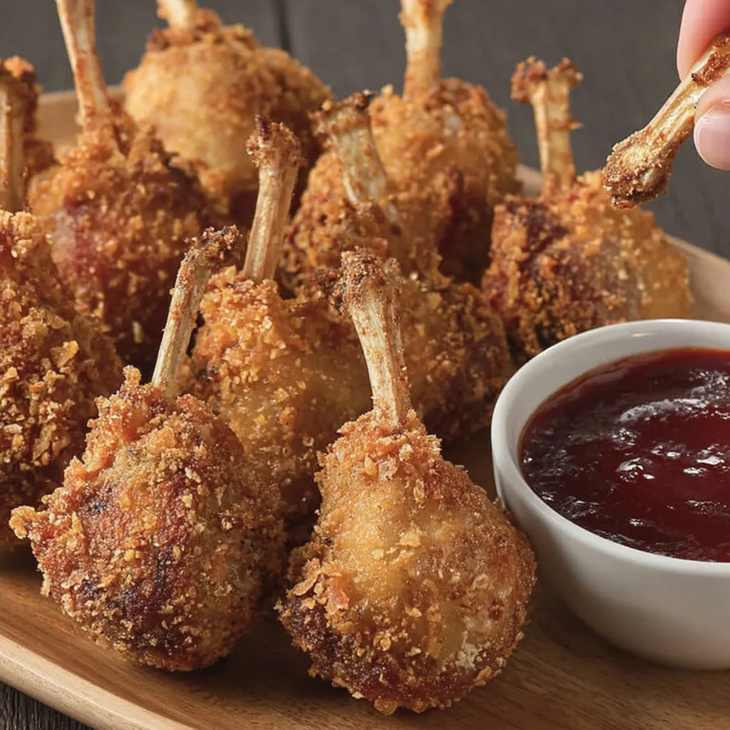 Crispy Chicken Lollipop 🍗🔥