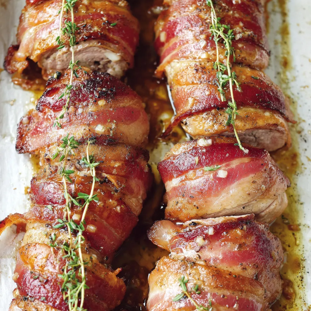 Bacon Wrapped Pork Tenderloin Recipe