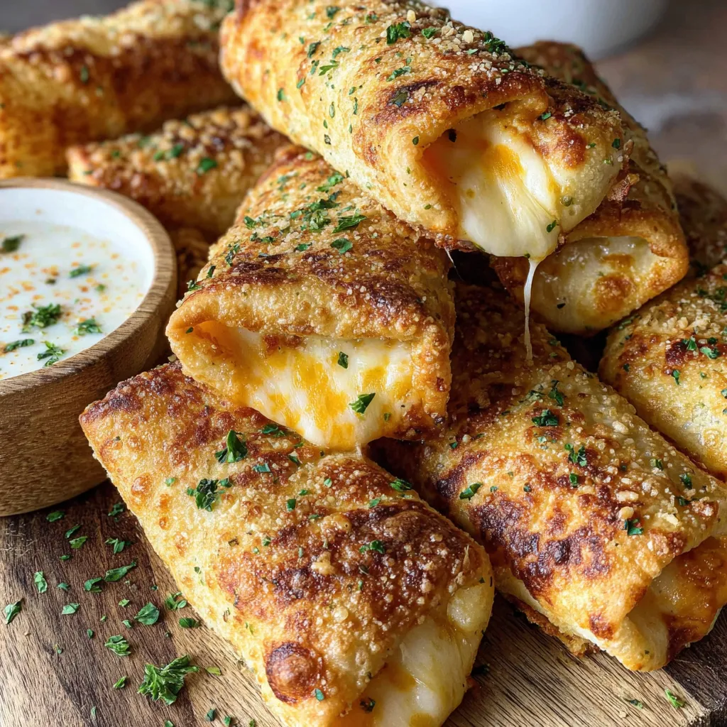 Cheesy Garlic Butter Rollups