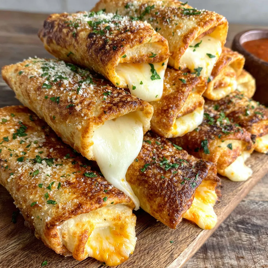 Cheesy Garlic Butter Rollups