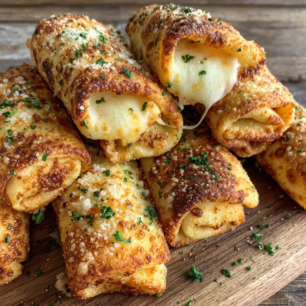 Cheesy Garlic Butter Rollups