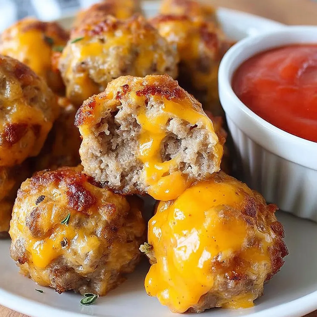 Rotel Cream Cheese Sausage Balls