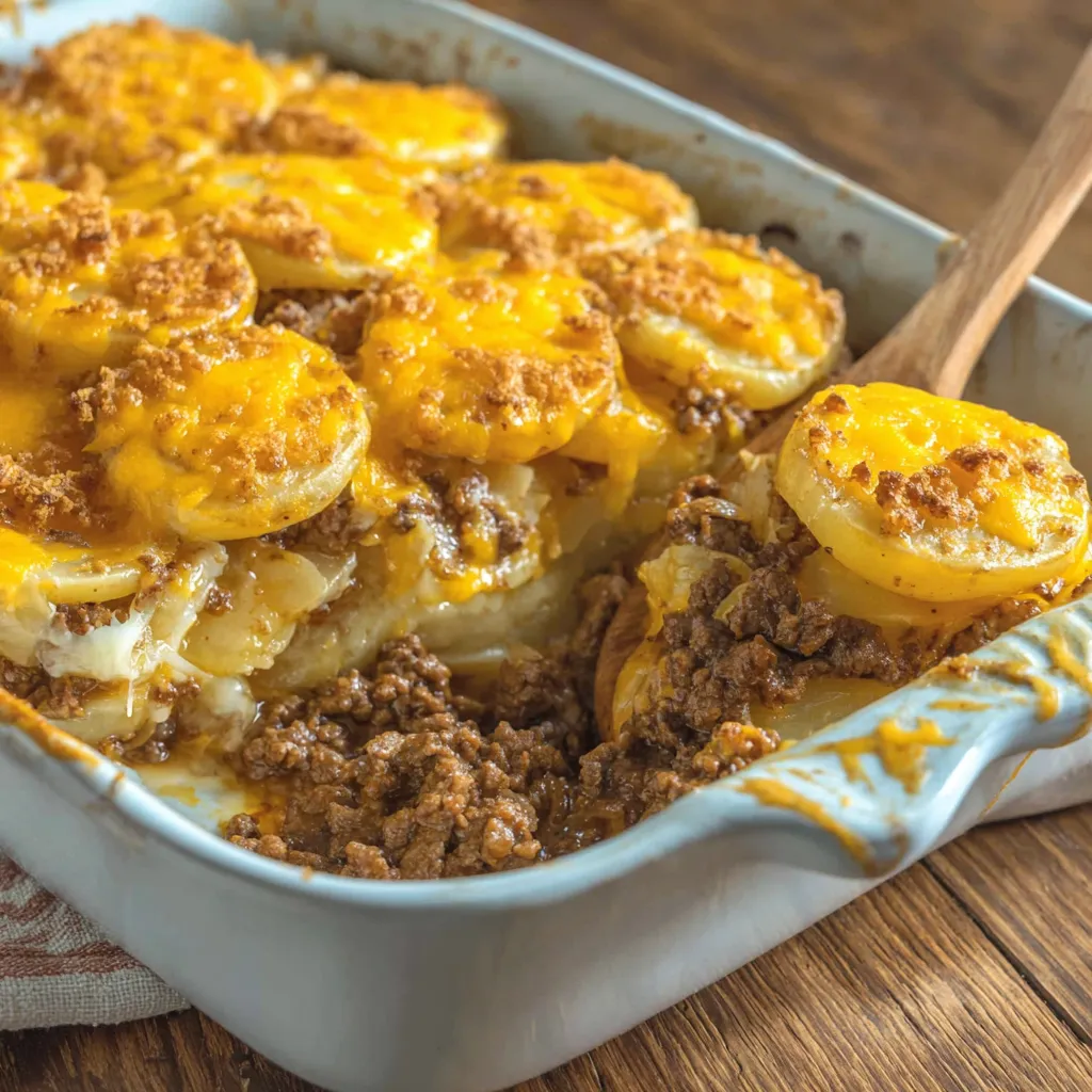 Ground Beef Potato Casserole