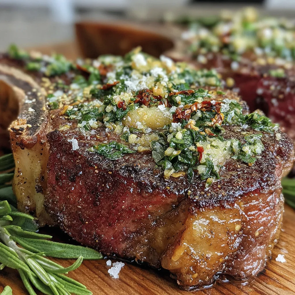 Spicy Garlic Tomahawk Steak Recipe - Reverse Seared BBQ Perfection