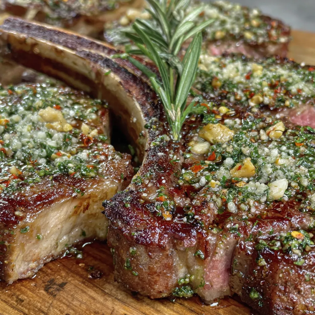 Spicy Garlic Tomahawk Steak Recipe - Reverse Seared BBQ Perfection