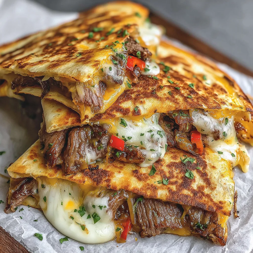 Steak & Cheese Quesadillas