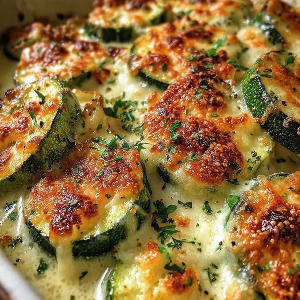 Cheesy Baked Zucchini
