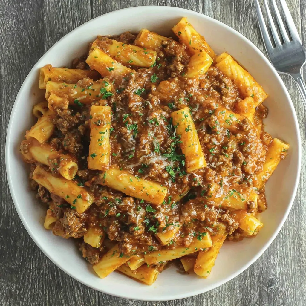 Homemade Beefaroni