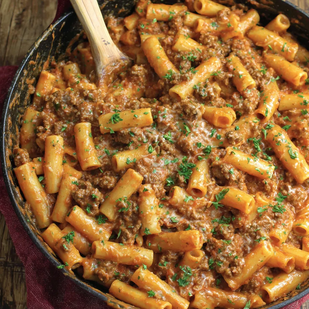 Homemade Beefaroni