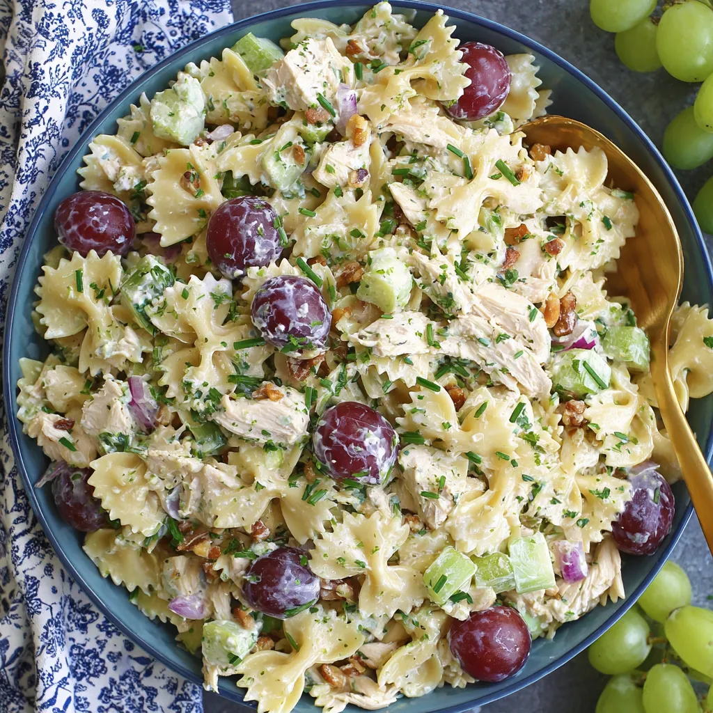 Tarragon Chicken Pasta Salad Recipe