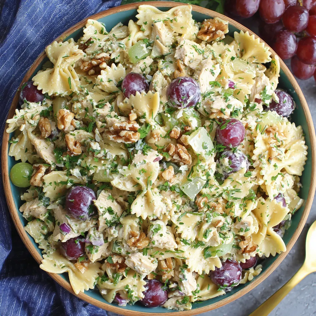 Tarragon Chicken Pasta Salad Recipe