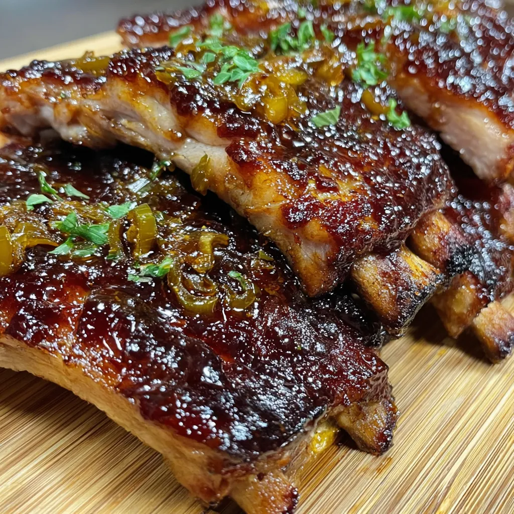 Honey Jalapeño Party Ribs