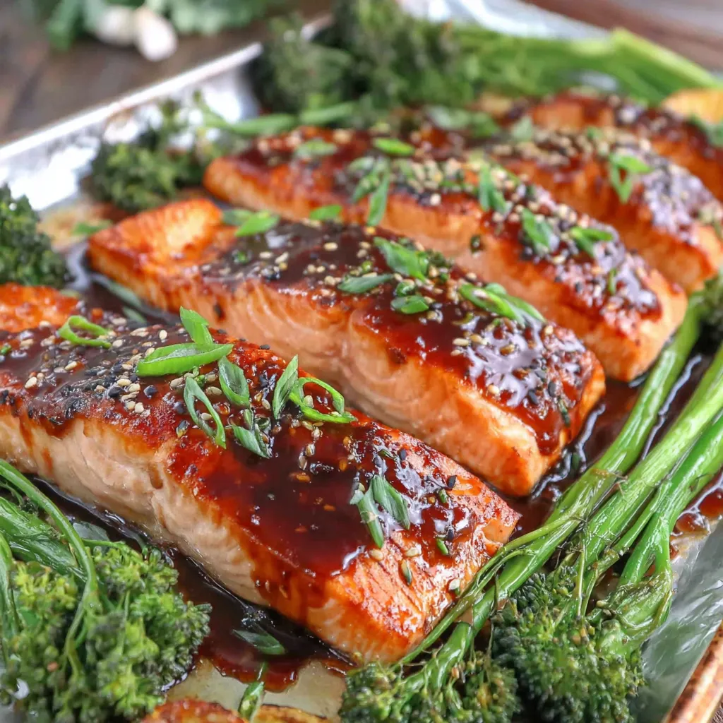 Sheet Pan Teriyaki Salmon