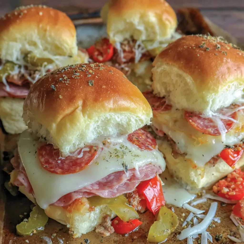 Hot Italian Sliders