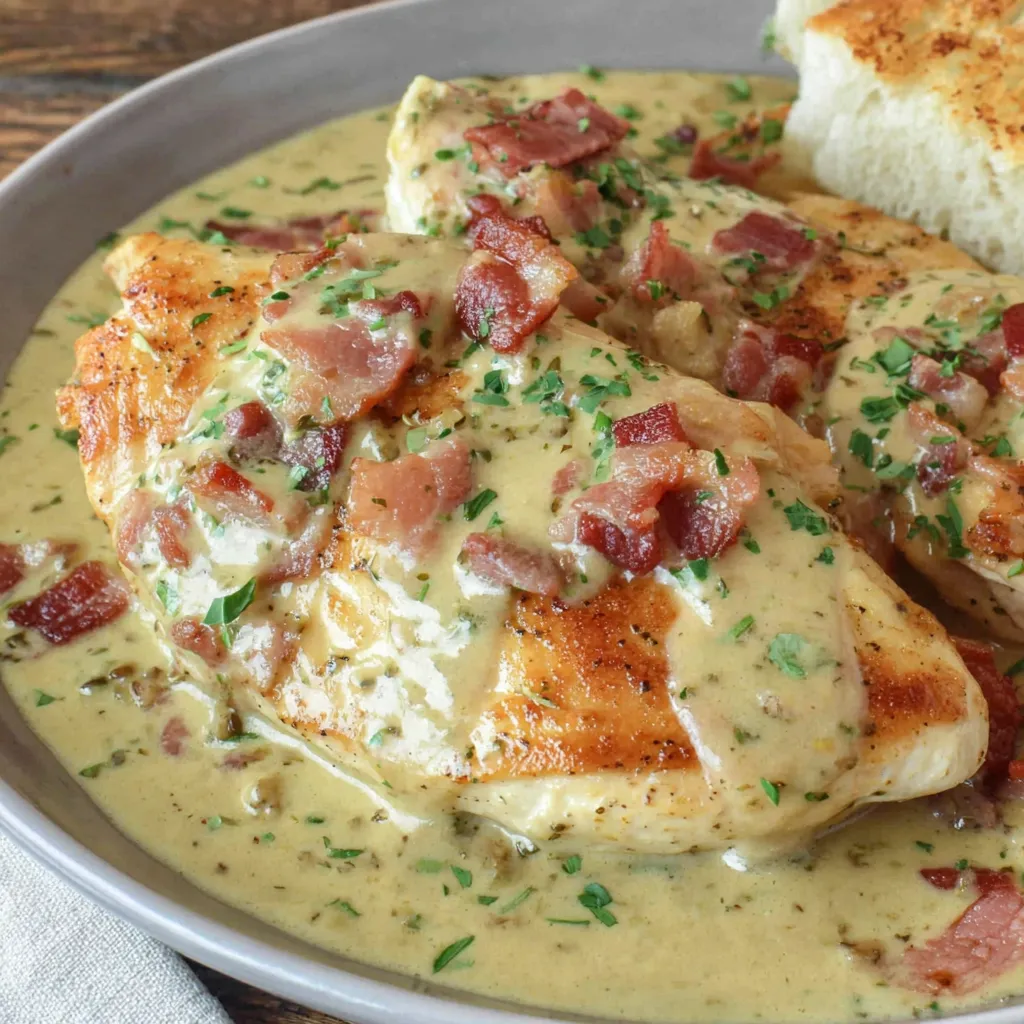 One Pan Smothered Chicken