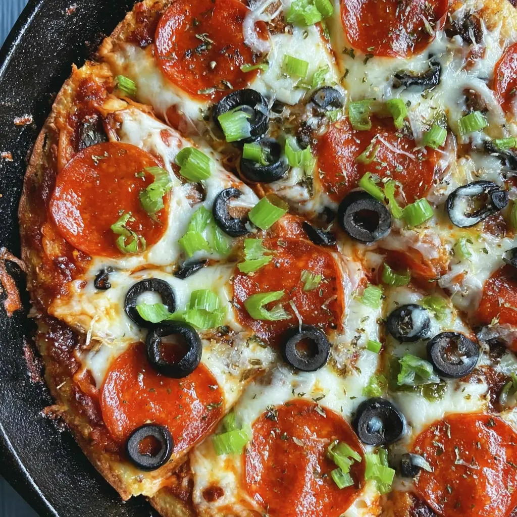 Cast Iron Skillet Pizza