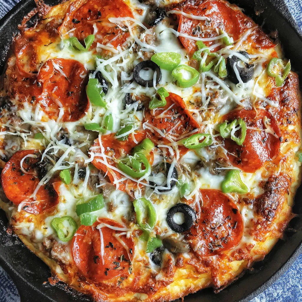 Cast Iron Skillet Pizza
