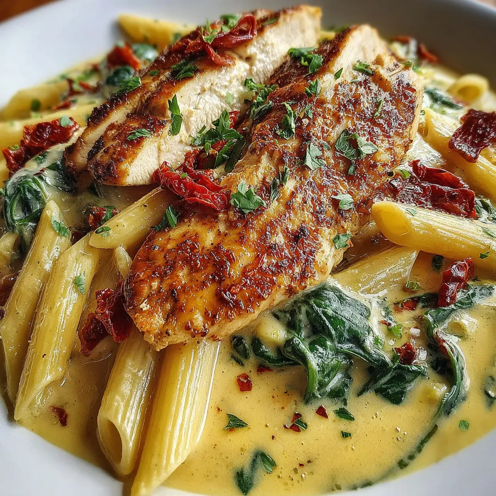 Creamy Tuscan Chicken Pasta