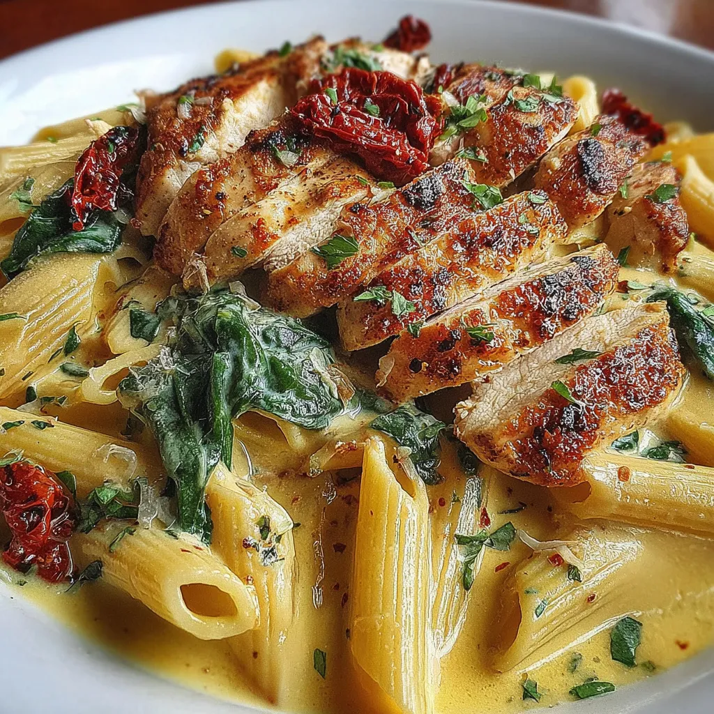 Creamy Tuscan Chicken Pasta