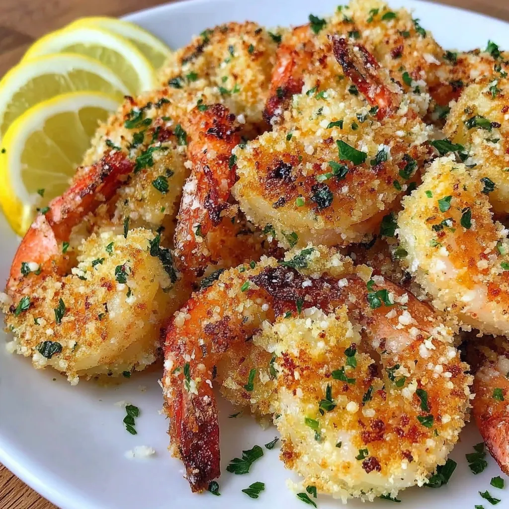 Air Fryer Garlic Parmesan Shrimp