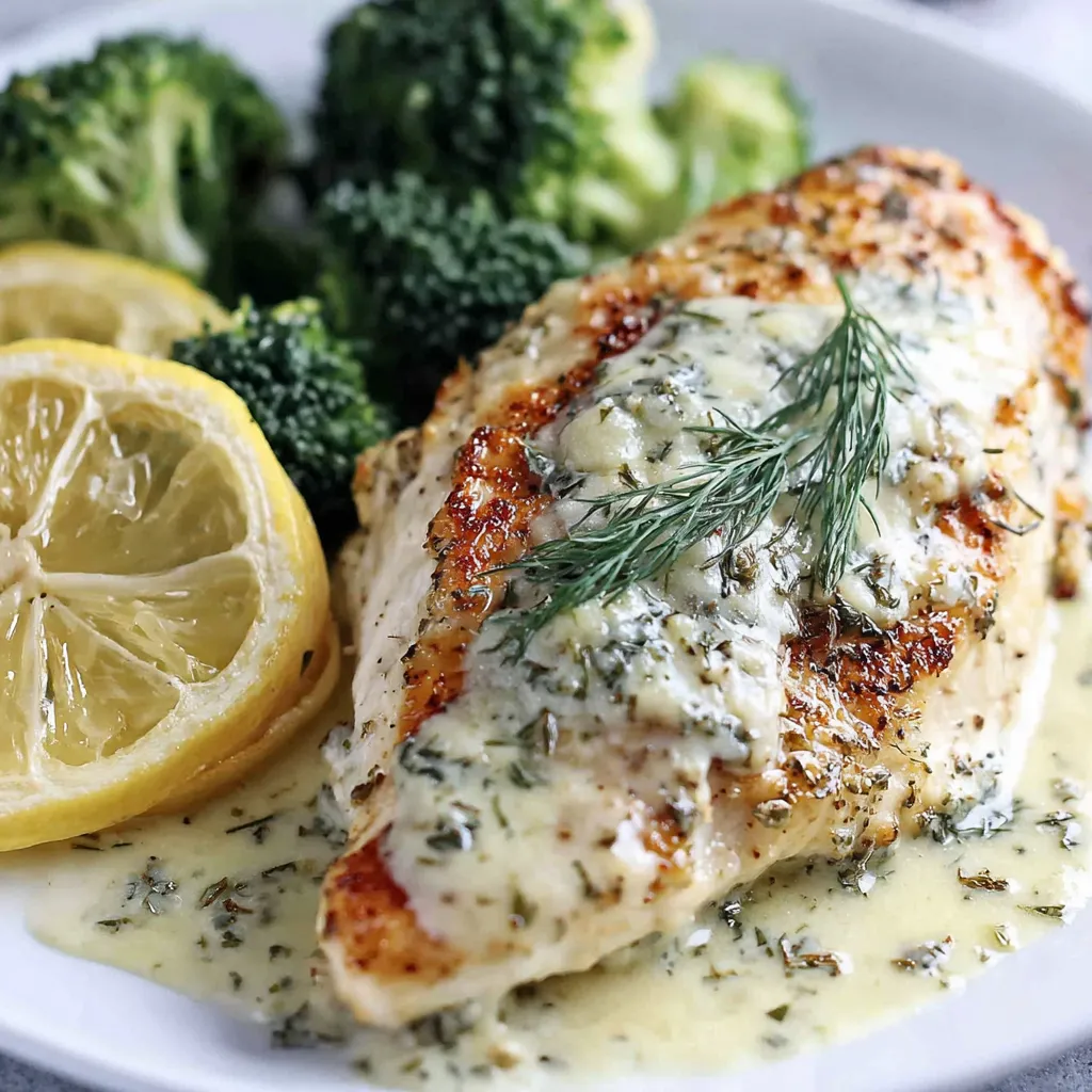 Creamy Lemon Chicken with Garlic