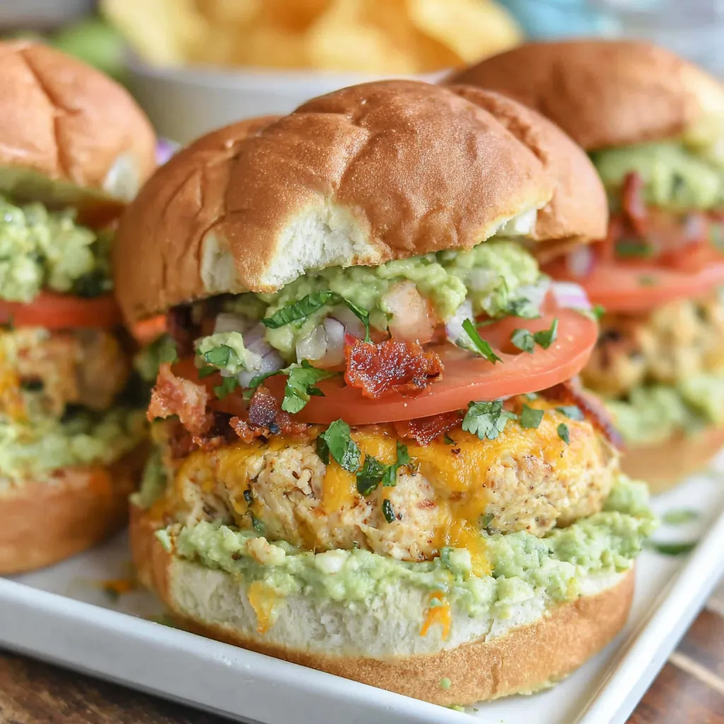 Jalapeno Pepper Jack Chicken Burger