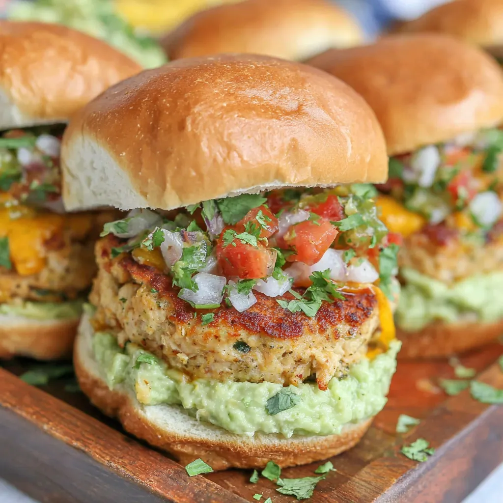Jalapeno Pepper Jack Chicken Burger