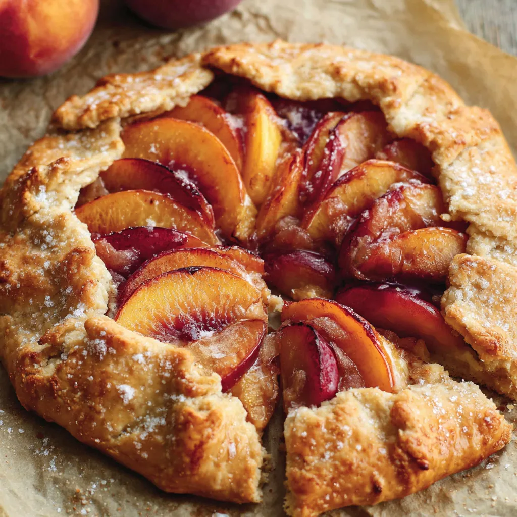 Peach Galette Recipe