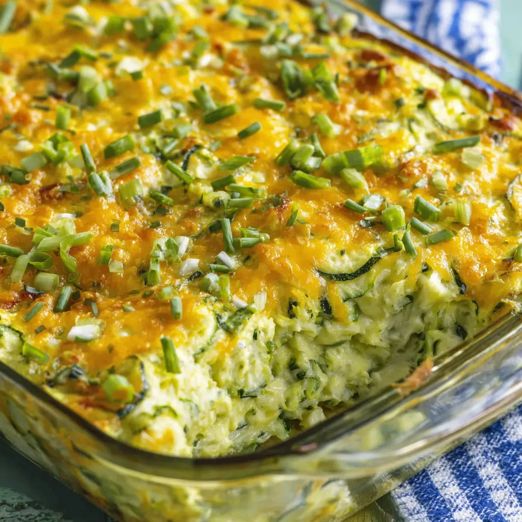 Cheesy Zucchini Casserole