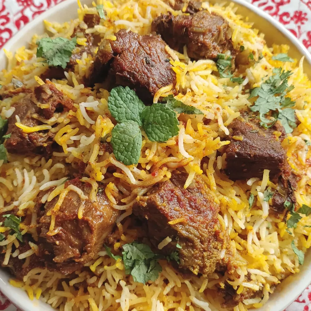 Mutton Biryani Recipe