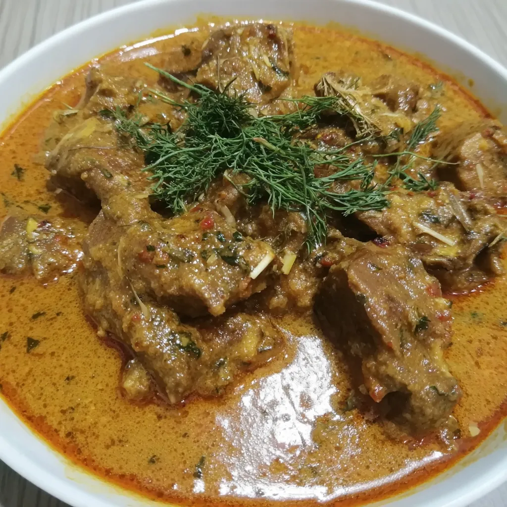 Railway Mutton Curry Recipe