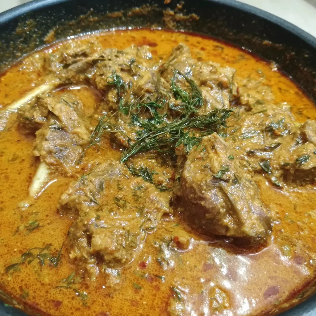 Railway Mutton Curry Recipe