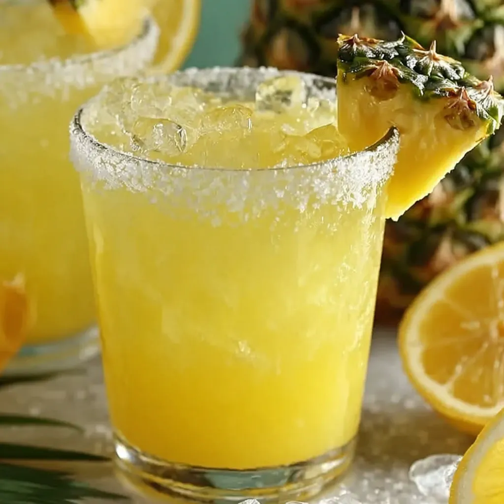 Pineapple Lemon Drop Cocktail