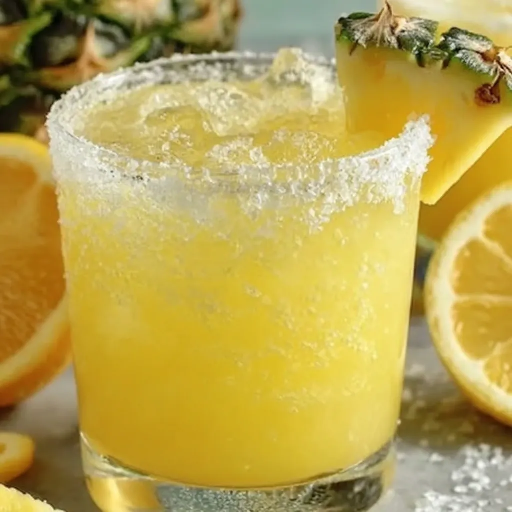 Pineapple Lemon Drop Cocktail