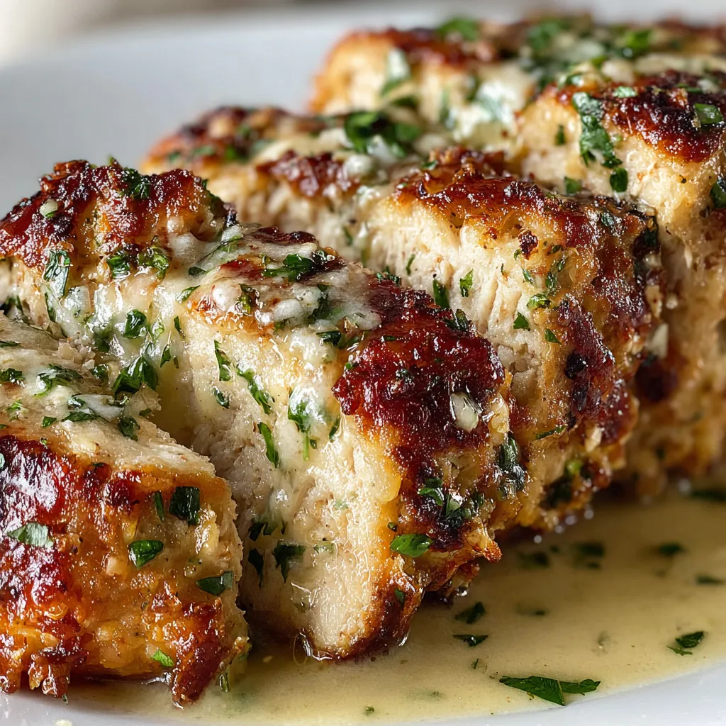 Melt-in-Your-Mouth Garlic Parmesan Chicken