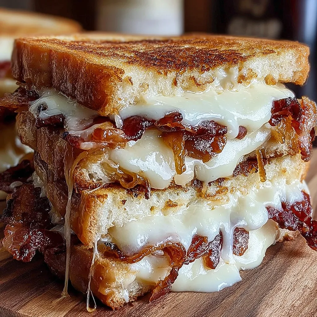 Triple Cheese Bacon Ranch Melt