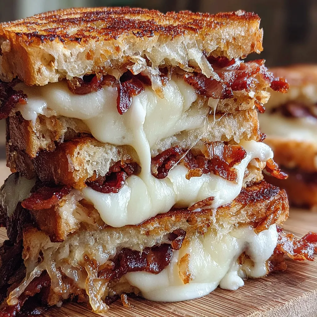 Triple Cheese Bacon Ranch Melt