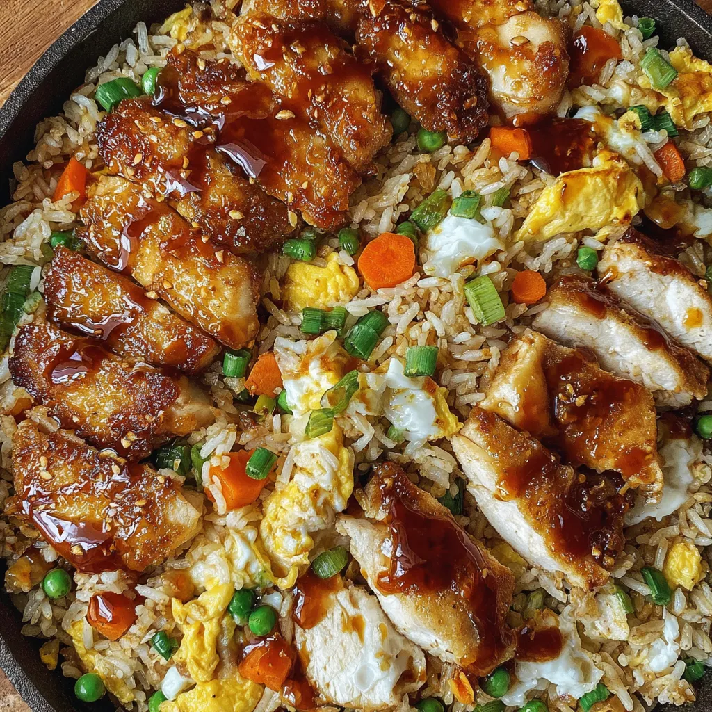 Bang Bang Chicken Fried Rice