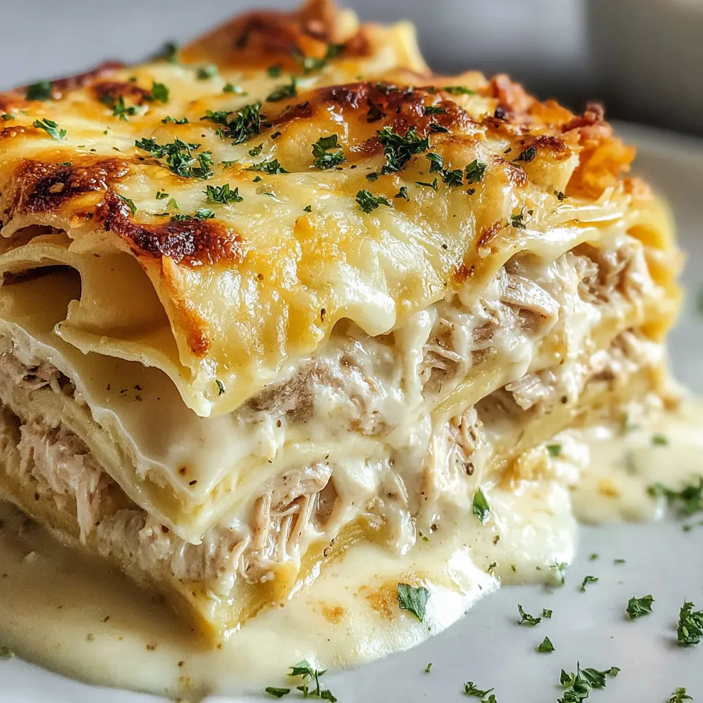Crack Chicken Lasagna Bake
